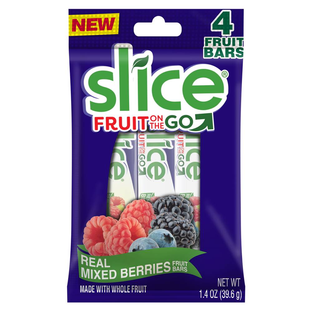 Slice Fruit Bars Mixed Berry