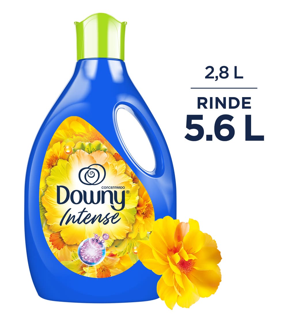 Downy · Suavizante de telas líquido concentrado intense, floral (2,8 L)