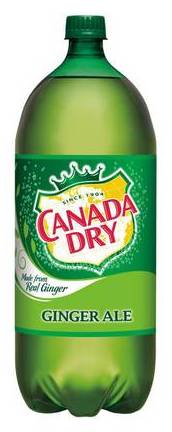 Canada Dry Ginger Ale Caffeine Free 2L Bottle