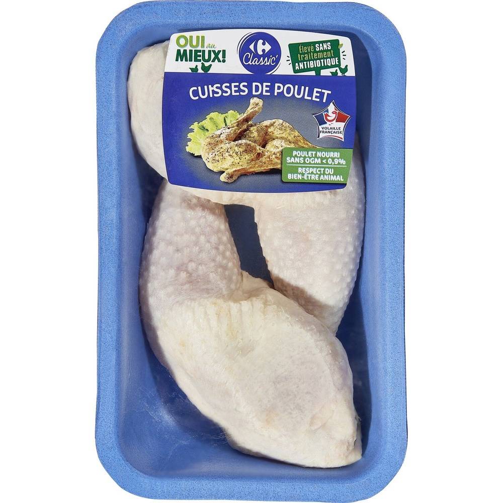 Carrefour Classic' - Cuisses de poulet blanc (2 pièces)