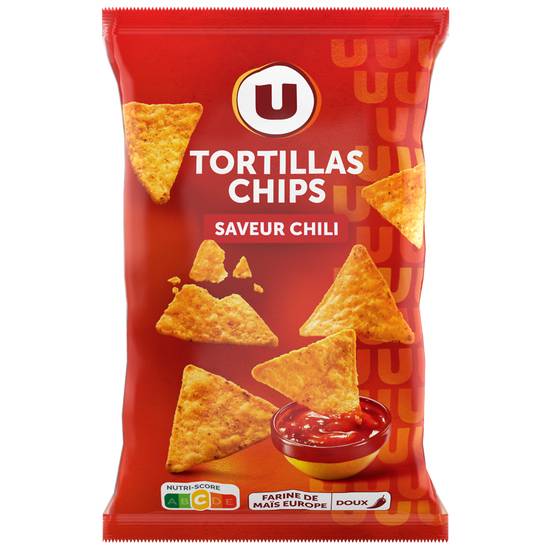 U - Tortilla chips saveur chili
