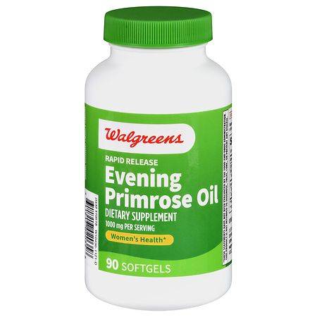 Walgreens Evening Primrose Oil 1000 mg Softgels