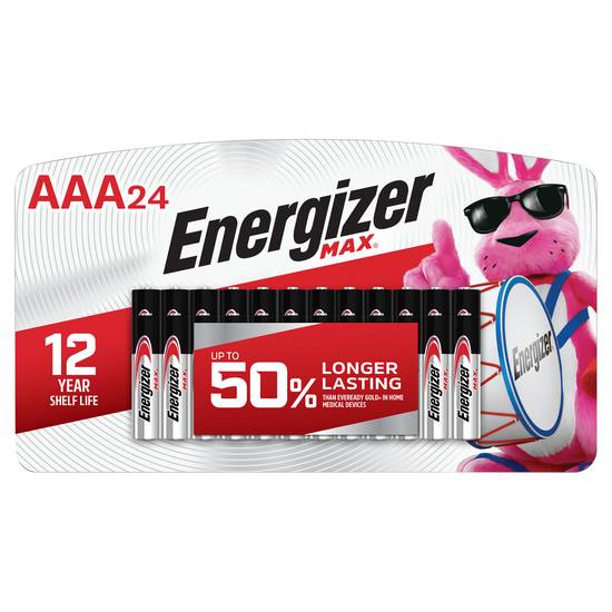 Energizer Max Aaa Alkaline Battery (24 ct)