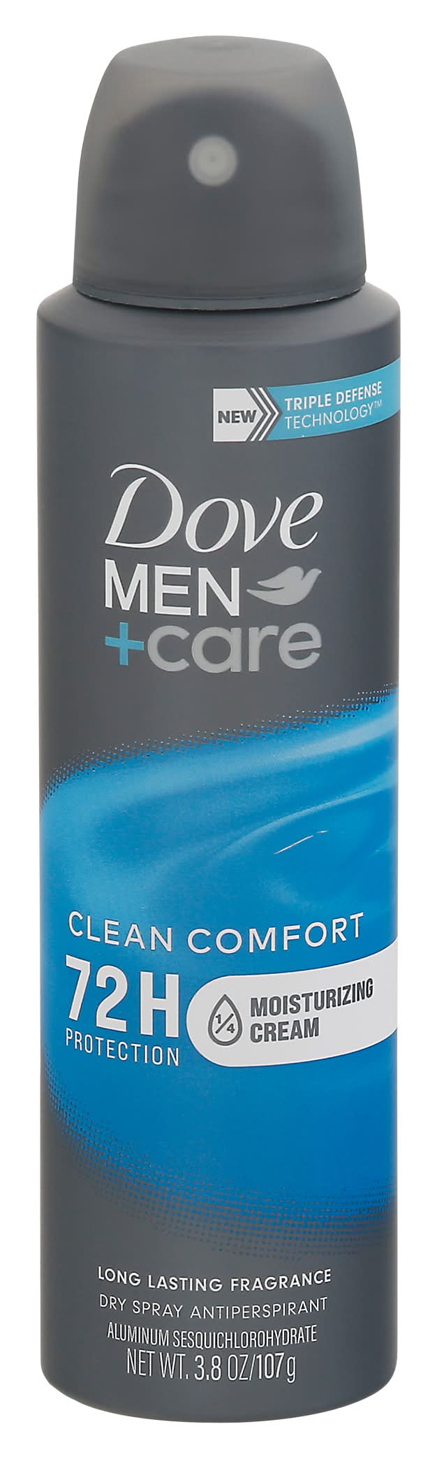 Dove Men+Care 72h Clean Comfort Dry Antiperspirant & Deodorant Spray (3.8 oz)