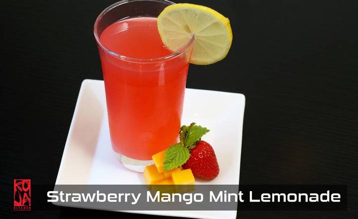 Strawberry Mango Mint Lemonade