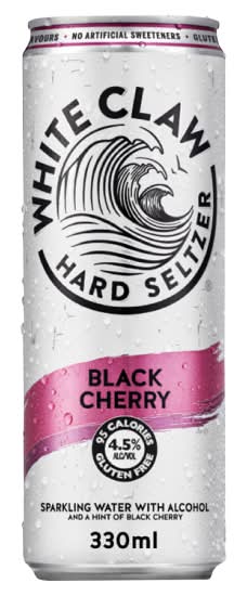 White Claw Black Cherry, Hard Seltzer (330ml)