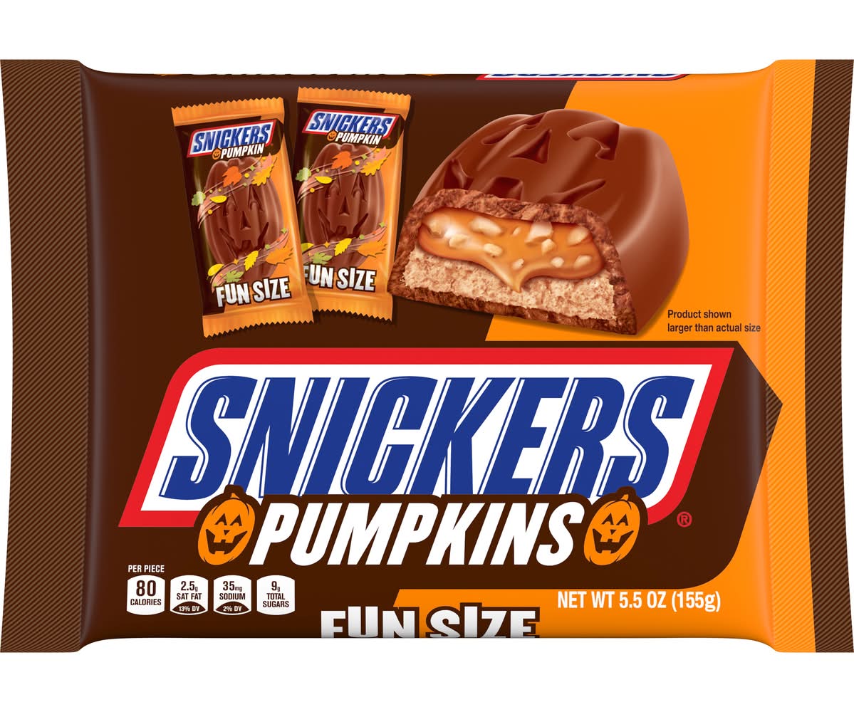 Snickers Funsize Pumpkins Treating (5.5 oz)