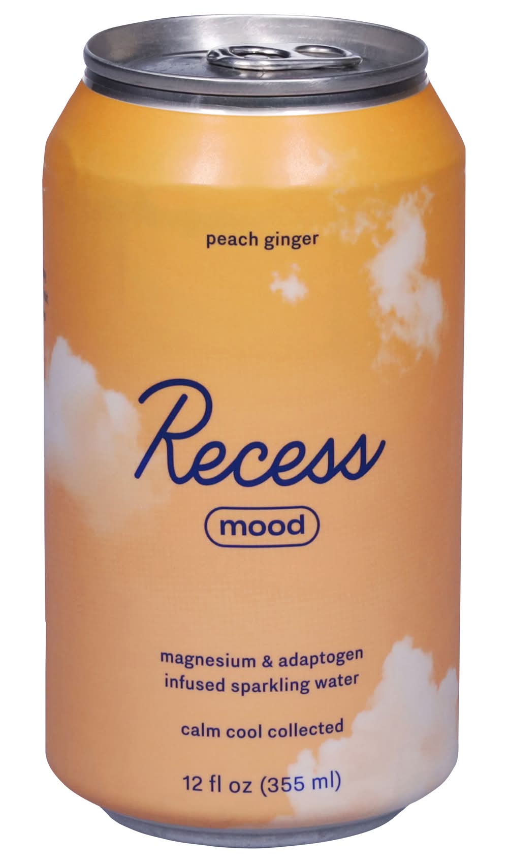Recess Sparkling Water, Peach Ginger (12 fl oz)