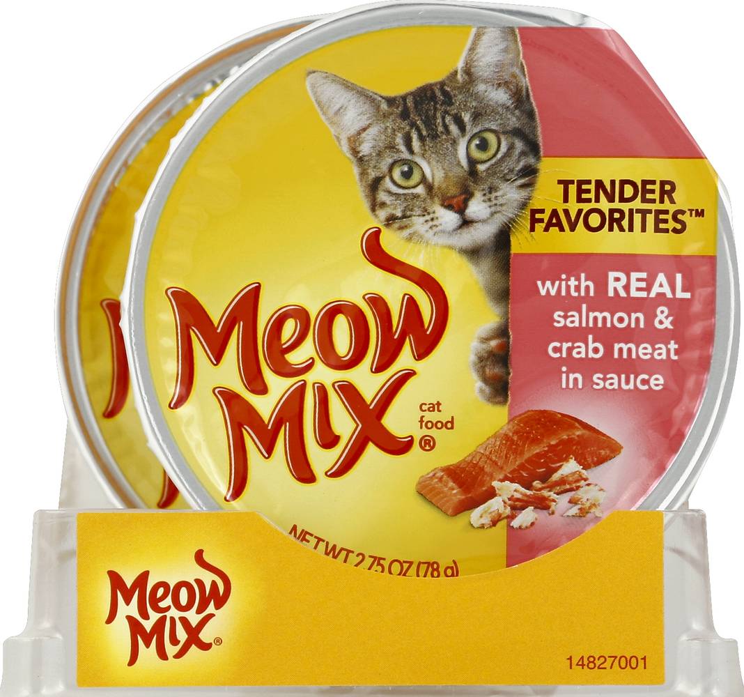 Meow Mix Tender Favorites Cat Food (2.75 oz)