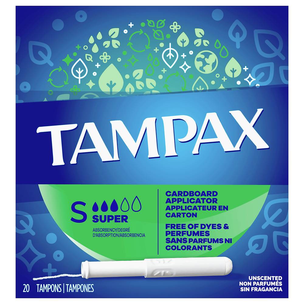 Tampax Super Absorbency Tampons (5.3 oz)