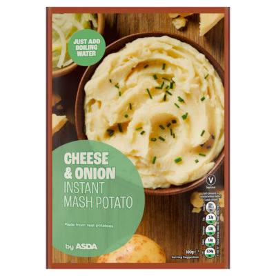 ASDA Cheese & Onion Instant Mash Potato (100g)