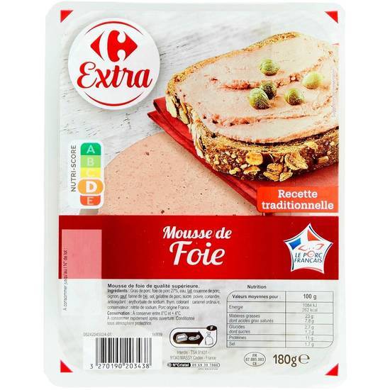 Carrefour Extra - Mousse de foie