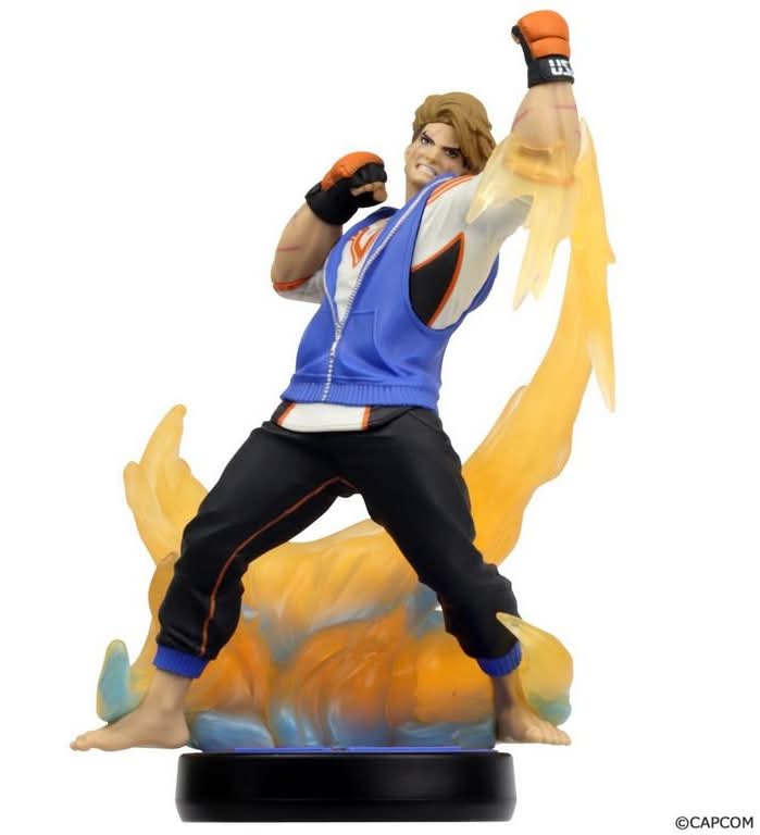 Nintendo Capcom Street Fighter 6 Amiibo Luke Figure Toy For Ages 6+, Multi