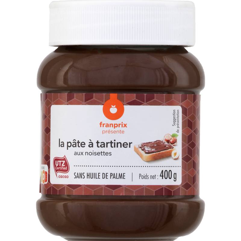 Franprix - Pâte à tartiner aux noisettes (400g)