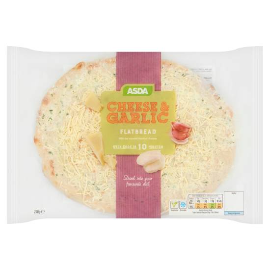 ASDA Cheese & Garlic Flatbread (250g)