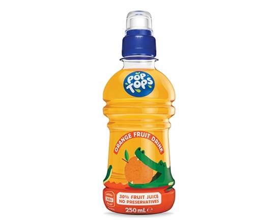 Pop Tops Juice Orange Fruit Juice 250ml