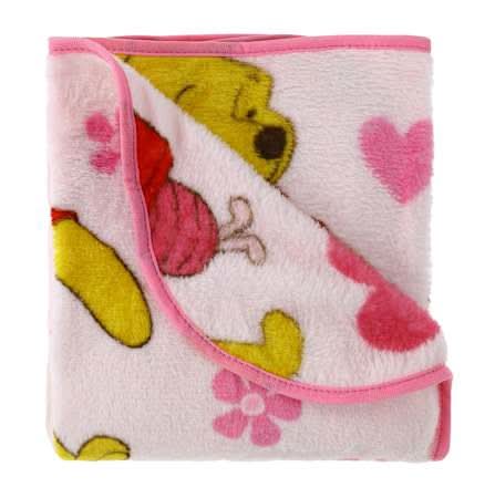 Disney Winnie The Pooh Travel Blanket 40inx50in Winnie the Pooh