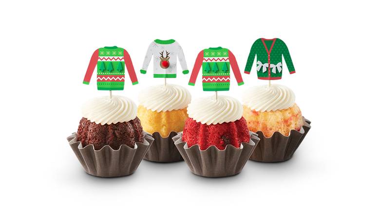 Ugly Sweaters Bundtinis® - Signature Assortment and Toppers