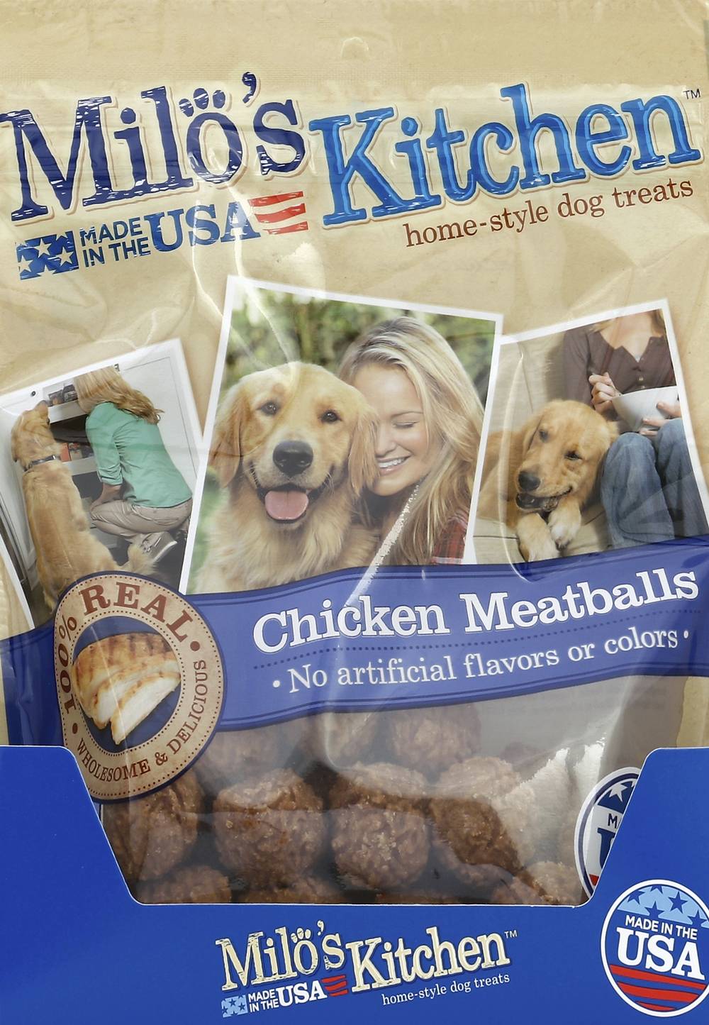 Milo's Kitchen Chicken Meatballs Dog Treats (3.6 lbs)