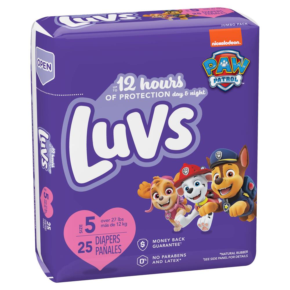 Luvs Triple Leakguards Diapers, Size 5, 25 Ct