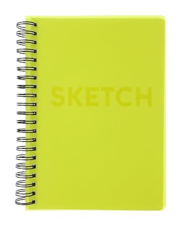Acrylic Sketchbook Yellow