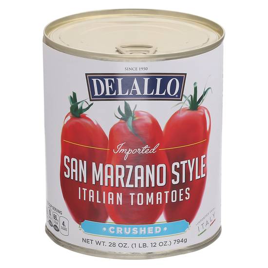 Delallo San Marzano Crushed Tomatoes