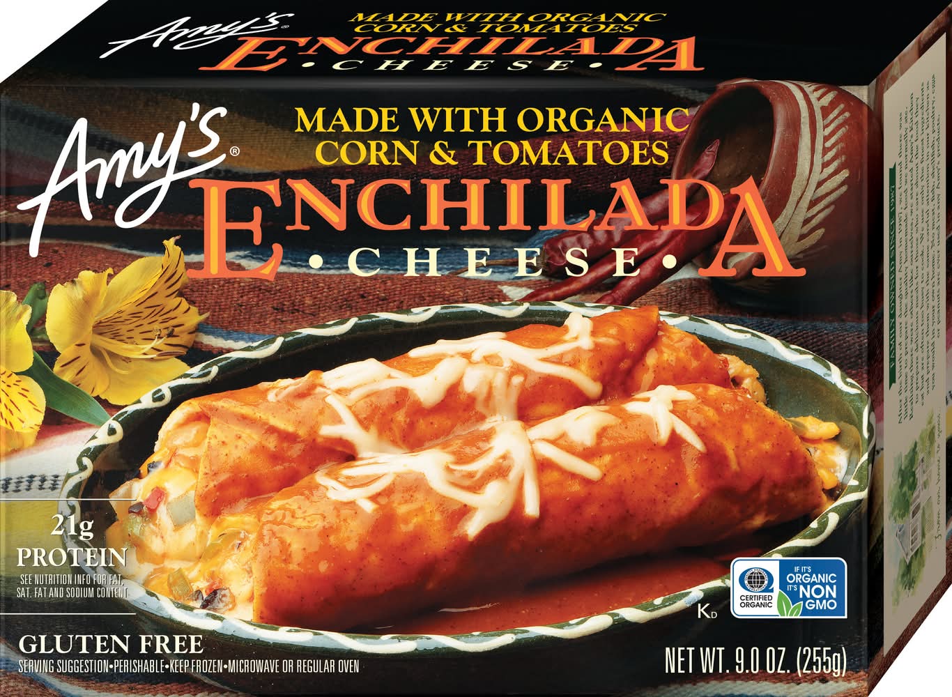 Amy's Organic Corn and Tomatoes Enchilada Cheese (9 oz)