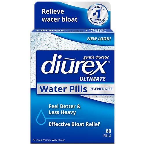 Diurex Ultimate Re-Energizing Water Pills - 60.0 ea
