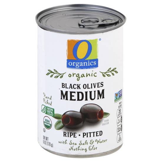 O Organics Olives Ripe Pitted Medium (6 oz)