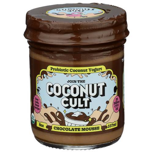 Coconut Cult Organic Chocolate Mousse Probiotic Yogurt