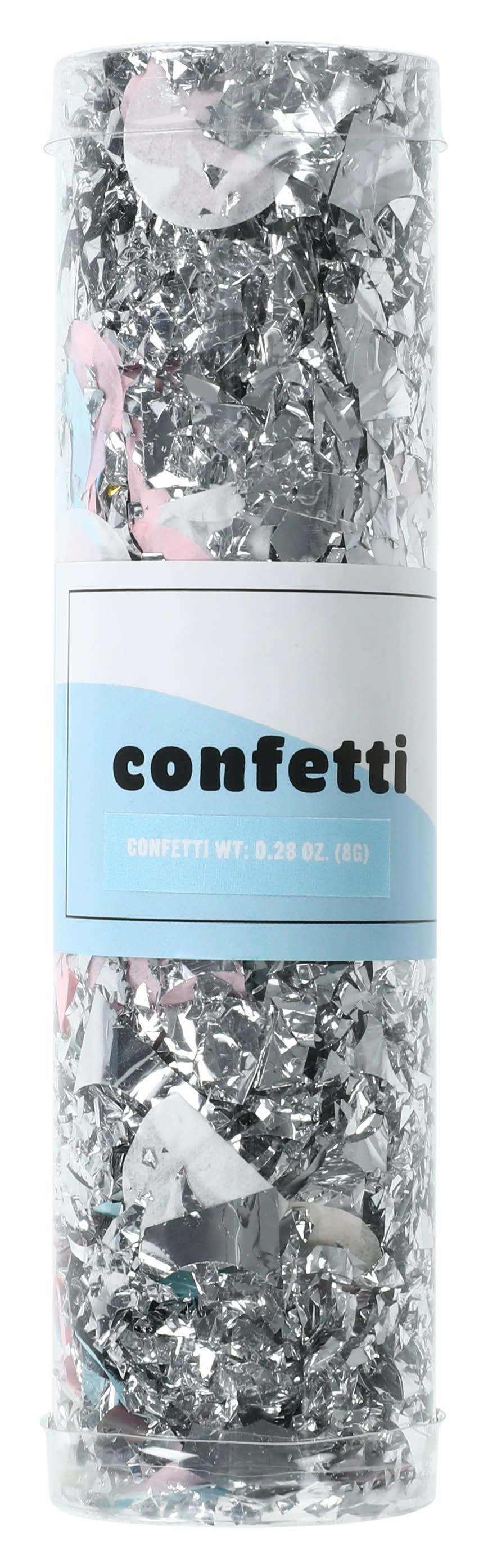 Party Confetti Tube 0.28oz Pastel