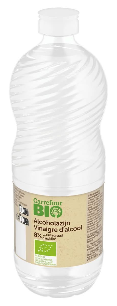 Carrefour Bio Vinaigre d''Alcool 8% d''Acidité 1 L