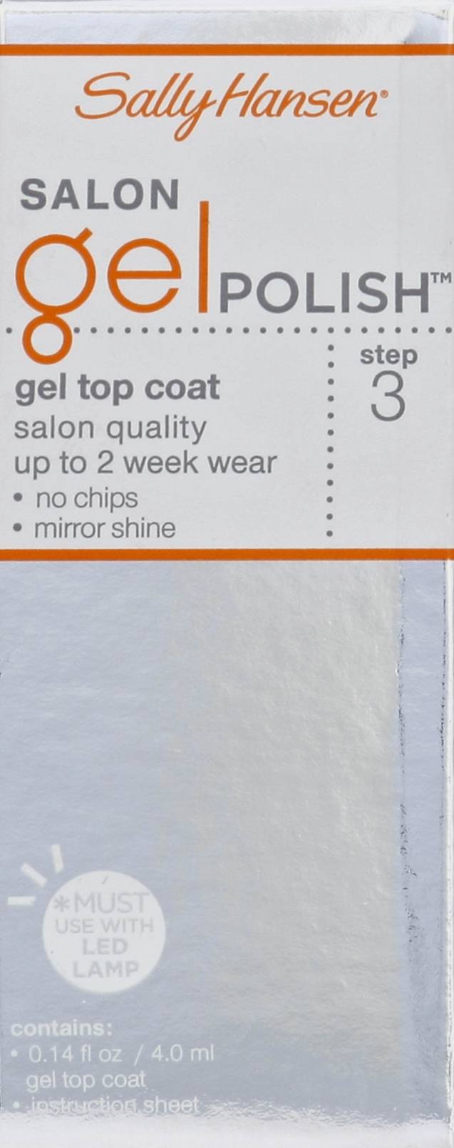 Sally Hansen Salon Gel Polish Gel Top Coat (0.14 fl oz)