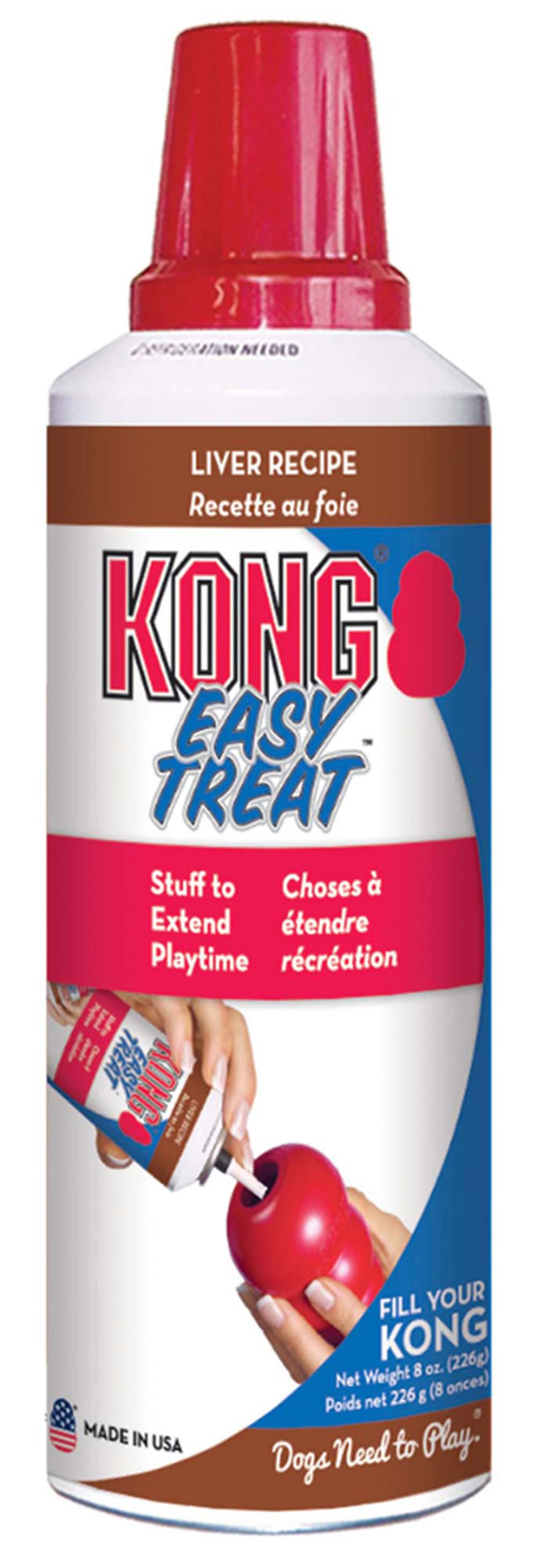 KONG Stuff'n Liver Paste, Peanut Butter (226 g)
