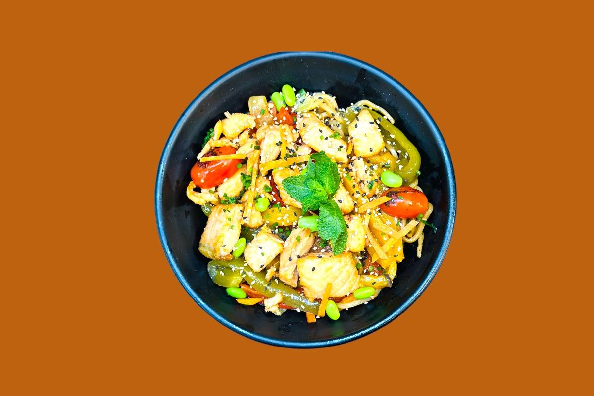 Soba Poulet Mariné Curry