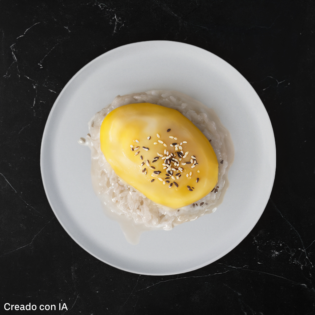Riz Gluant Mangue et Coco