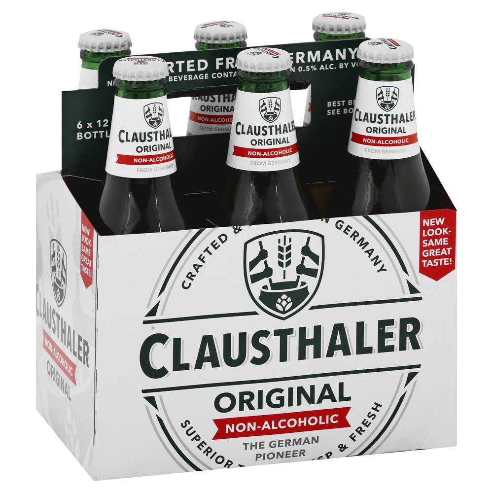 Clausthaler Original Non Alcoholic Beer (6 ct, 12 fl oz)