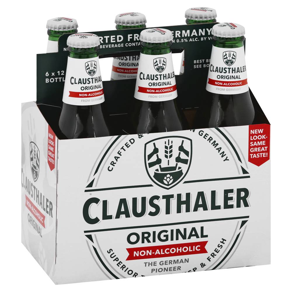 Clausthaler Original Non Alcoholic Beer (6 x 12 fl oz)