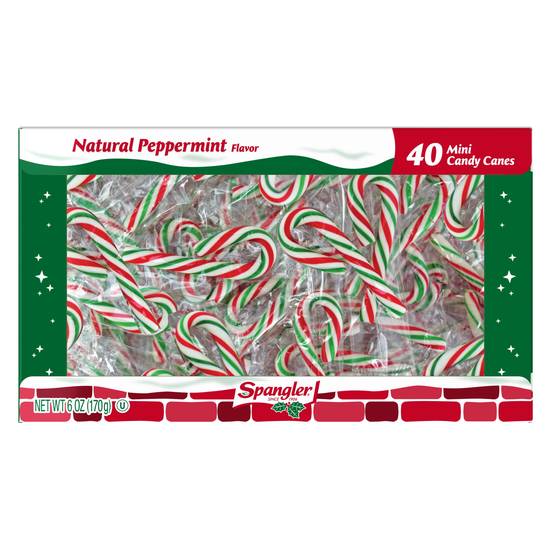 Order Spangler Peppermint Candy Canes Minis, 40ct food online from CVS store, PEARLAND on bringmethat.com