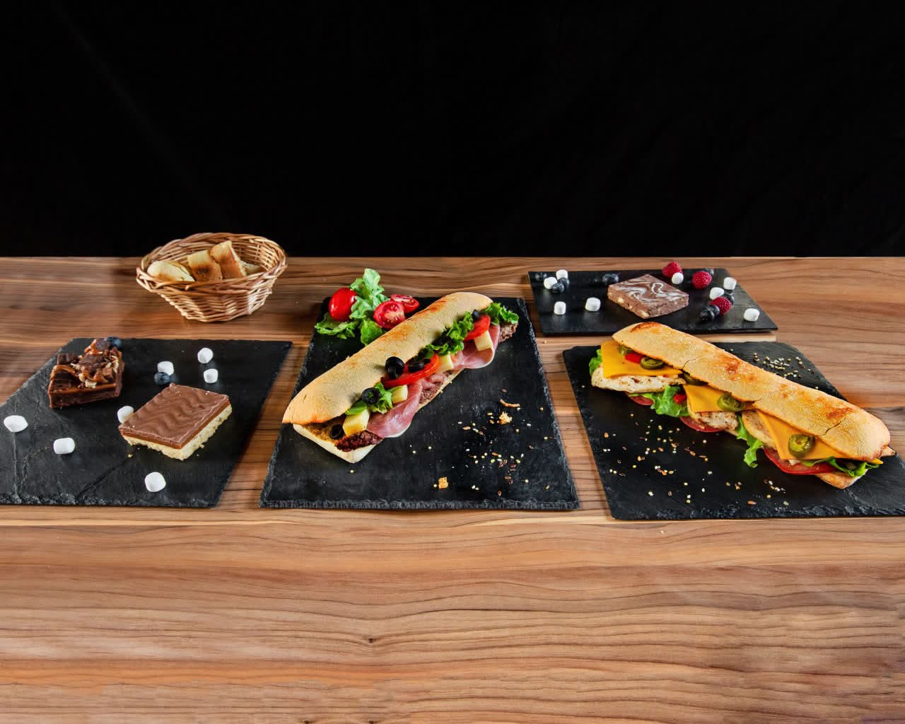 🥪🍟 Menu sandwich