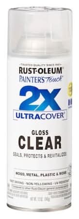 Rust-Oleum Painter's Touch 2x Ultra Cover Gloss Clear Spray Paint (12 oz)