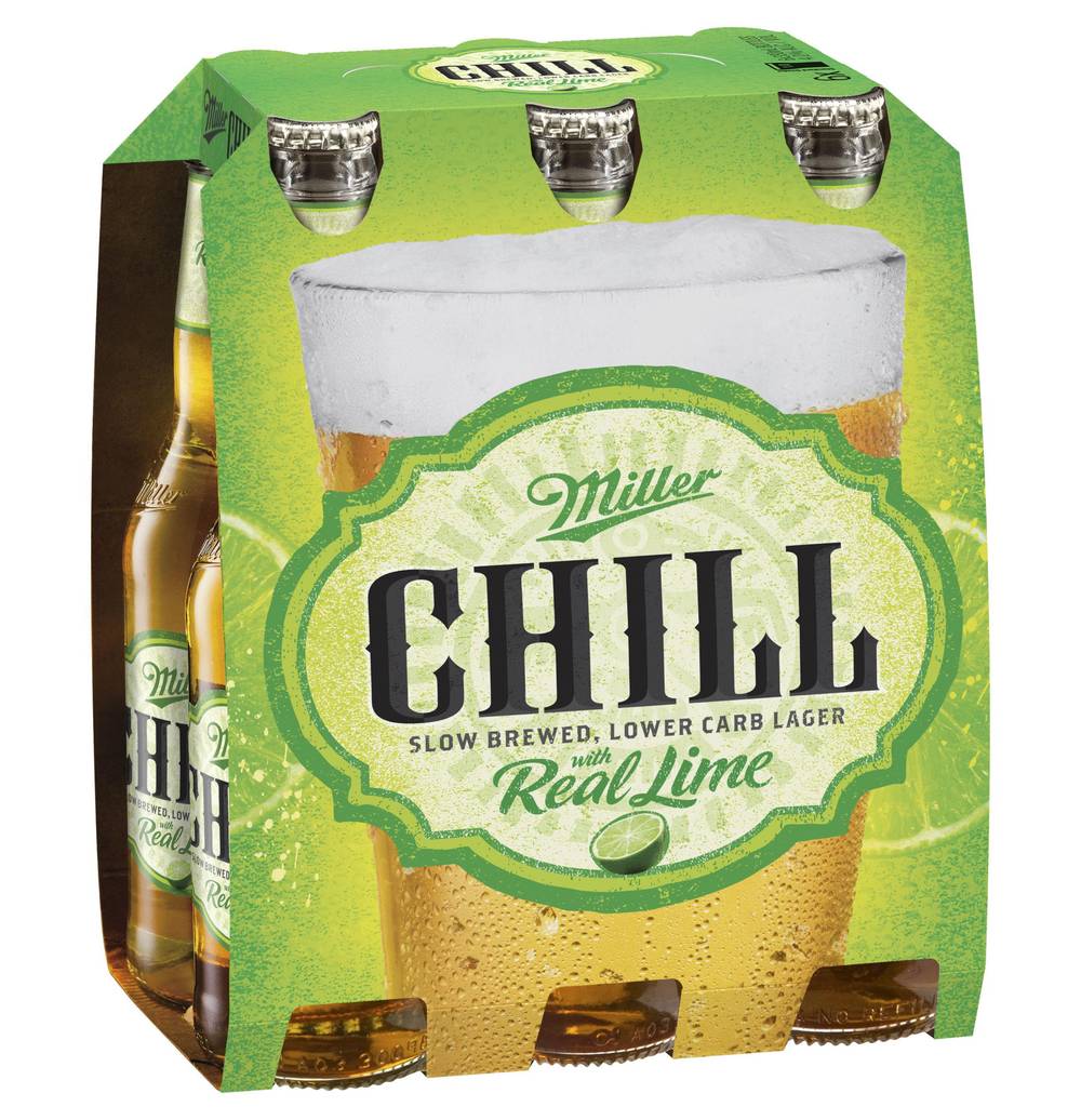 Miller Chill Bottles (6 Pack)