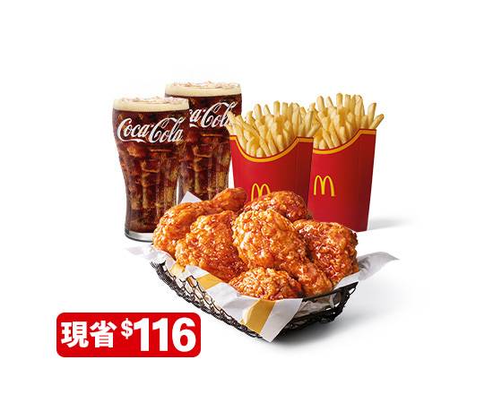 韓風甜辣炸鷄腿分享餐 | Korean Sweet and Spicy Fried Chicken Sharing Meal (6pcs)