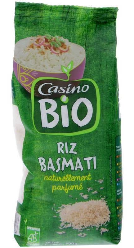 Casino Bio - Riz basmati naturellement parfumé (500g)