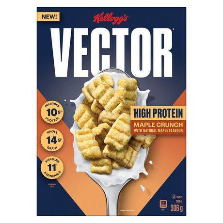Vector céréales croutillants à l'érable (306g) - maple crunch cereal (306 g)