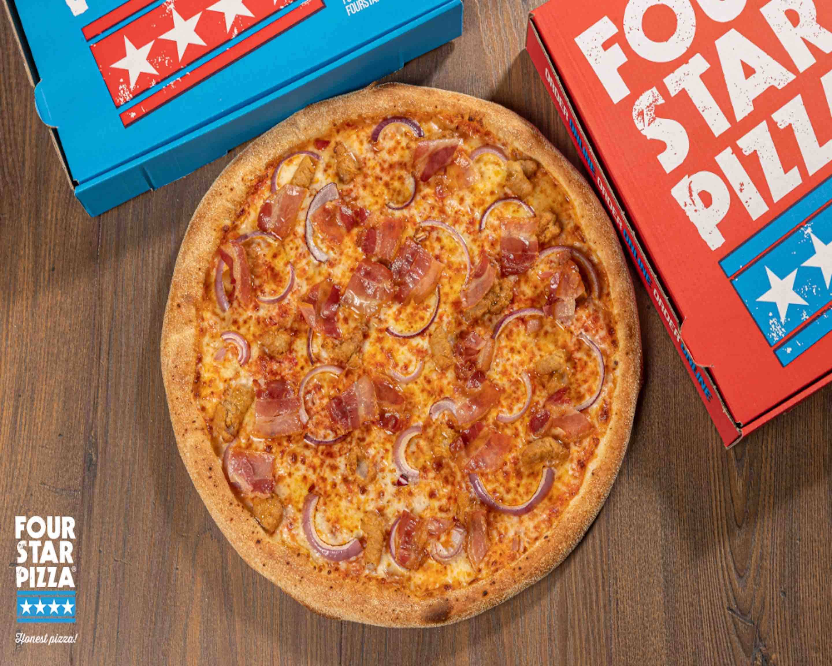 Four star deals pizza menu