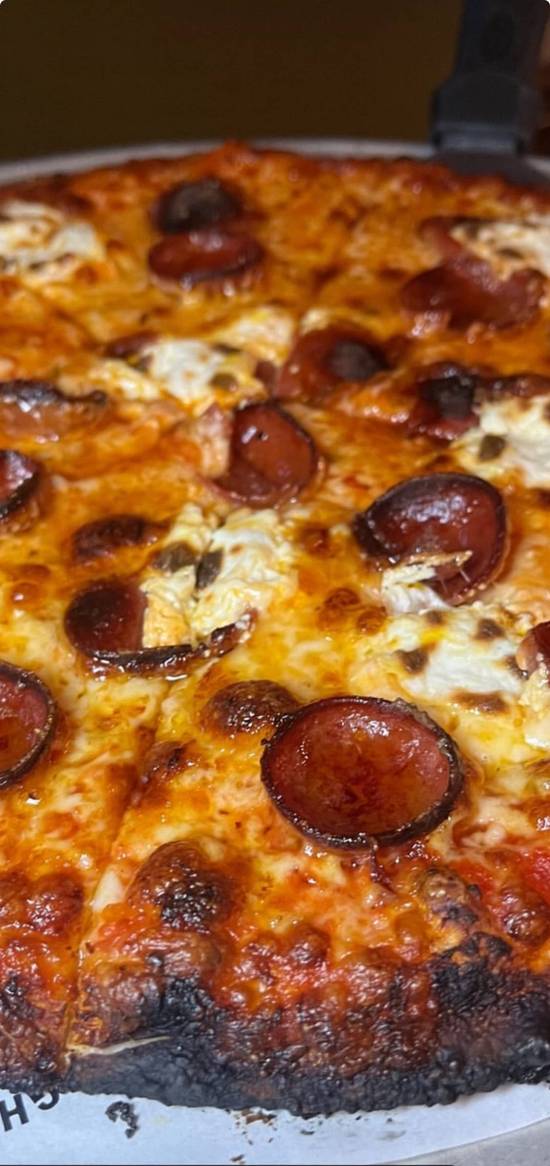 THE SUPRA LG - mozz, pepperoni, ricotta and hot honey