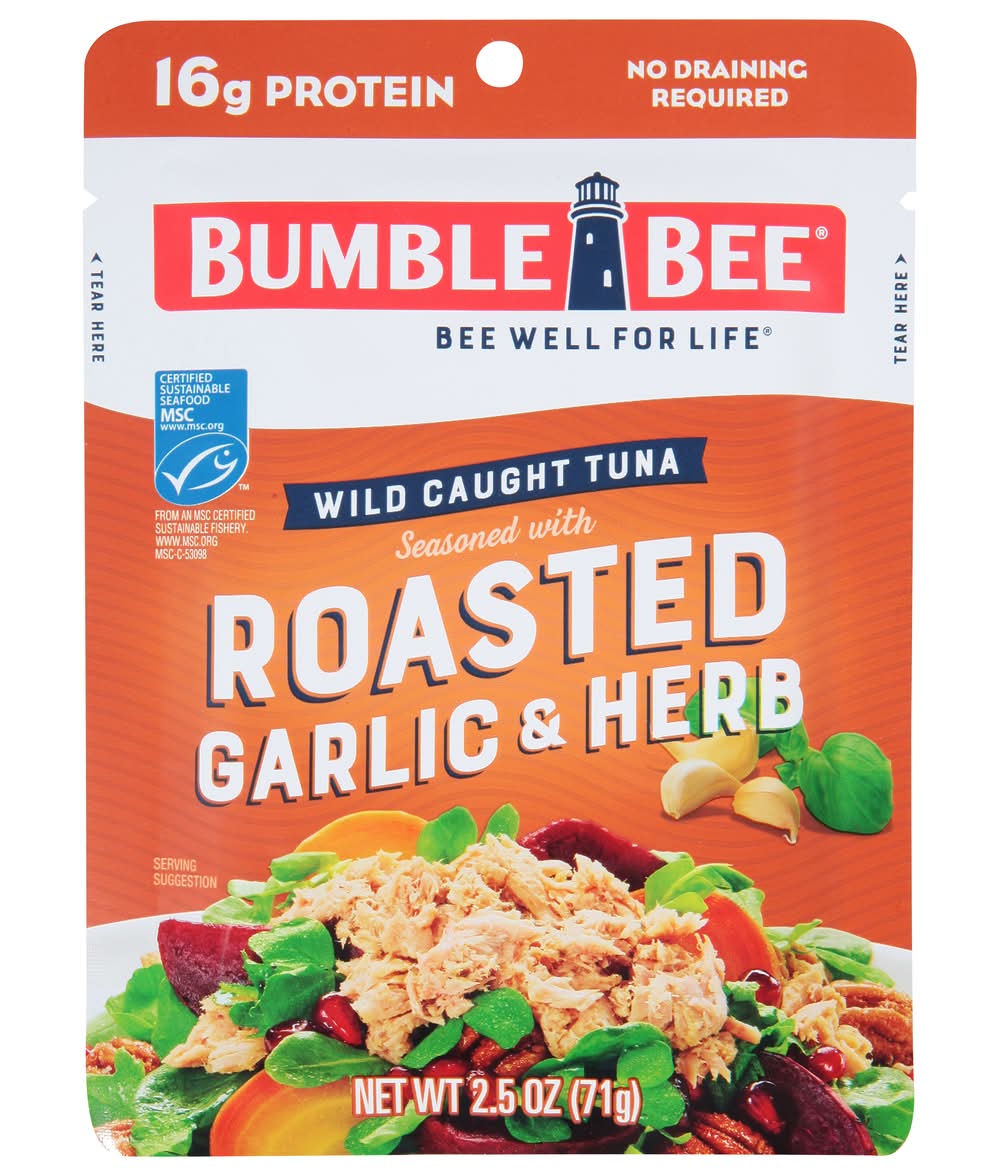 Bumble Bee Roasted Garlic & Herb Wild Caught Tuna (2.5 oz)