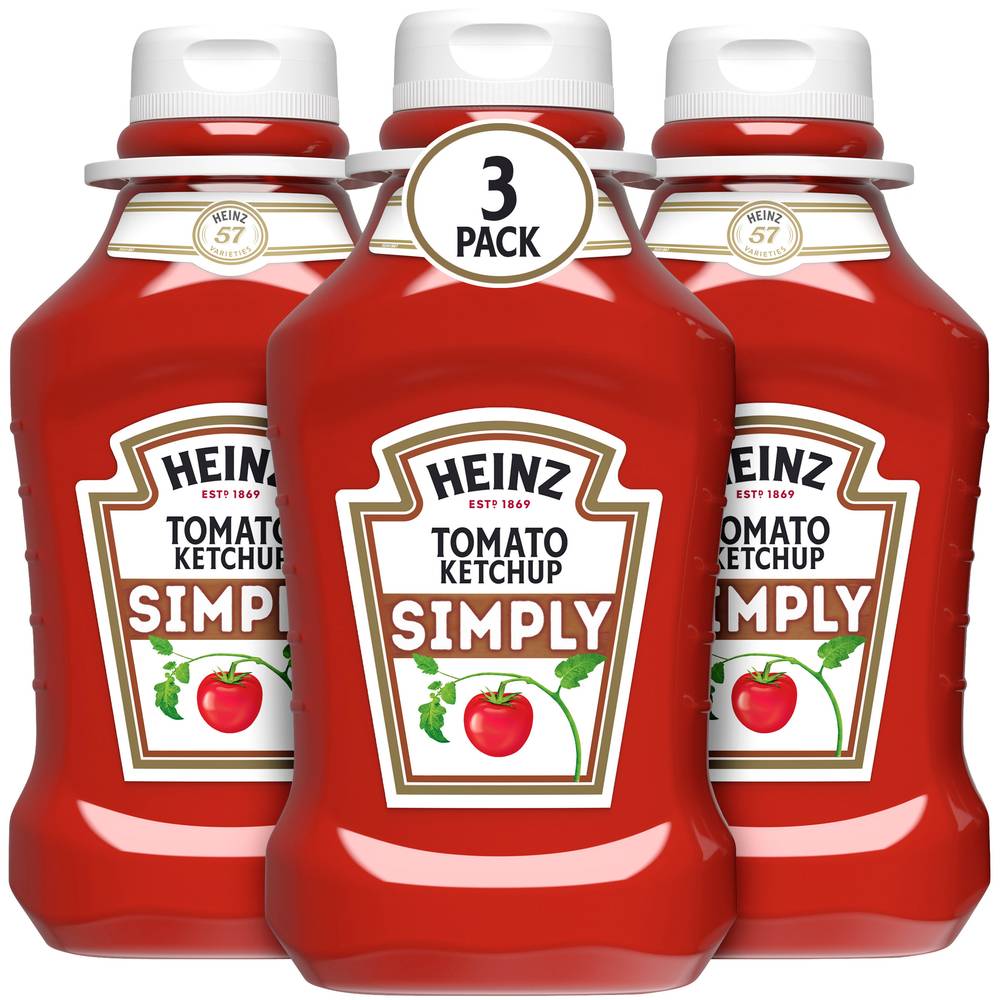 Heinz Simply Ketchup (3 x 44 oz)