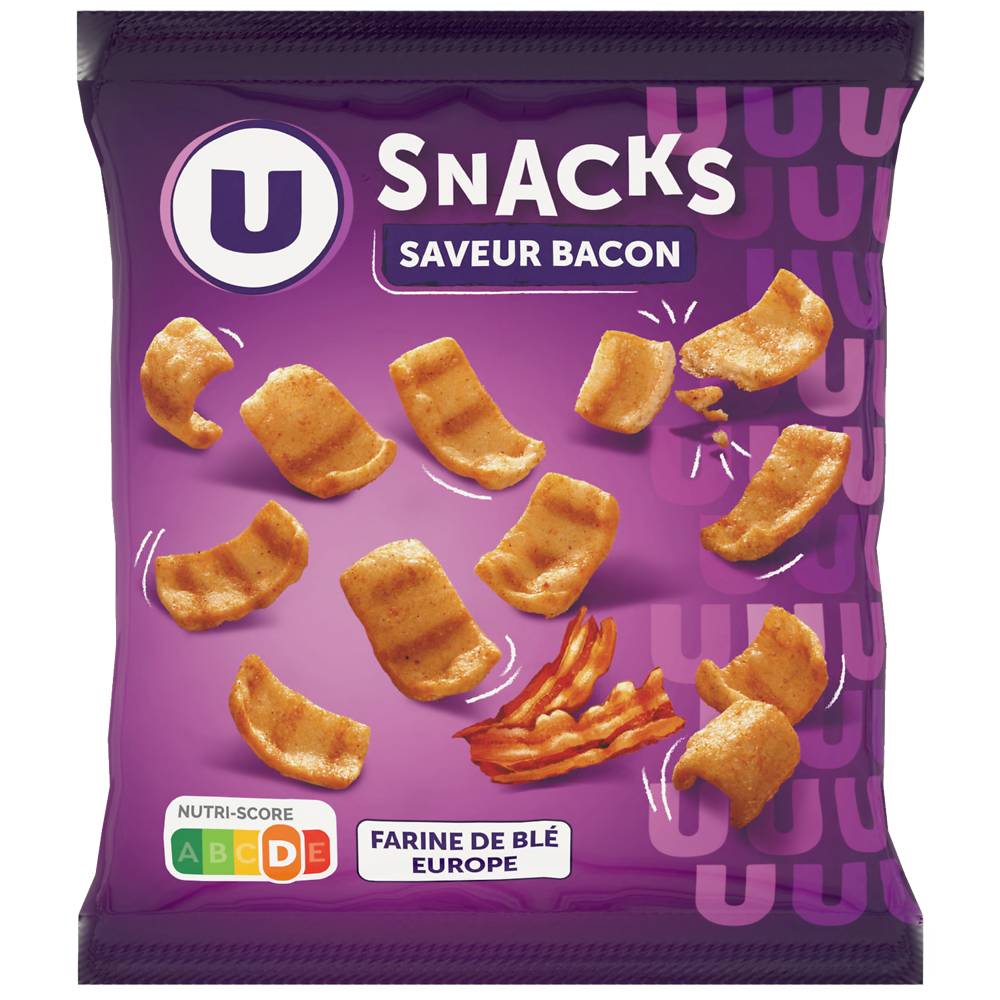 U - Snacks goût bacon